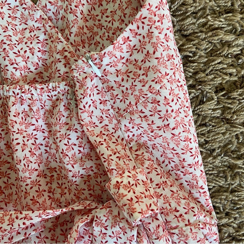 Medium White and Pink Summer Sundress - Picture 7 of 10